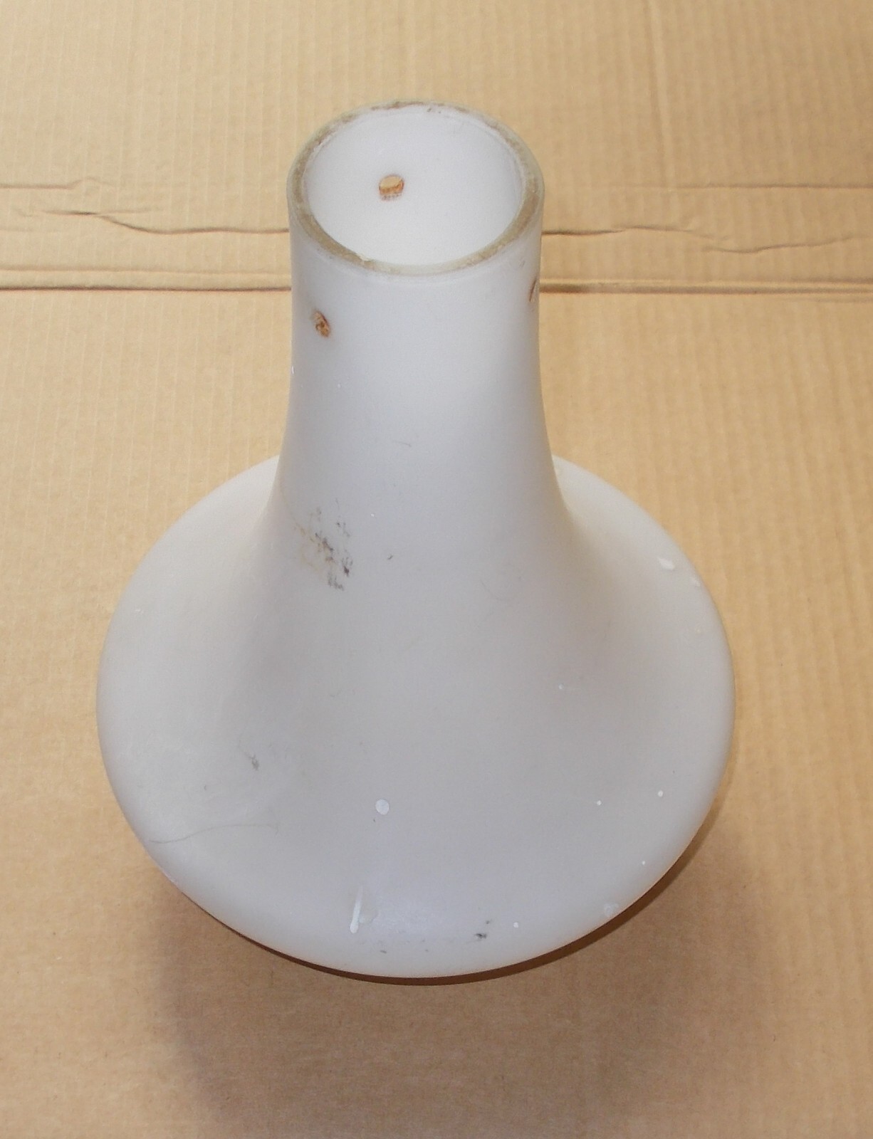 Modernariato, Design, Coppa Vitrea Per Lampada A Sospensione