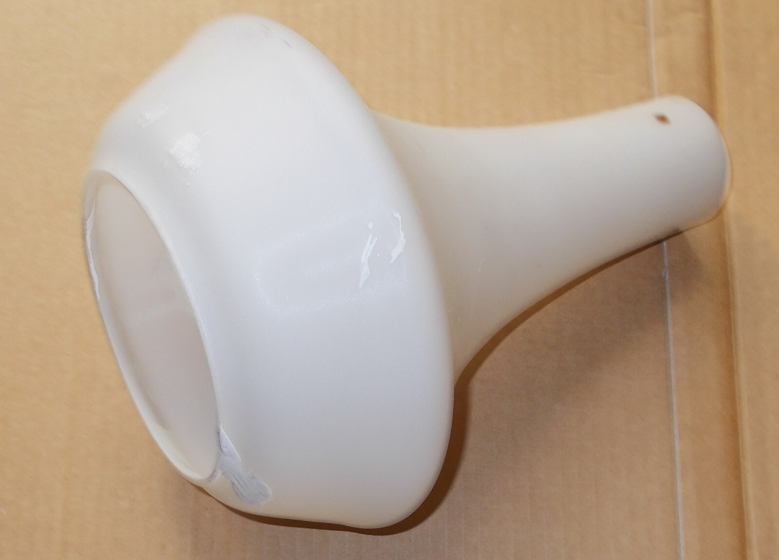 Modernariato, Design, Coppa Vitrea Per Lampada A Sospensione