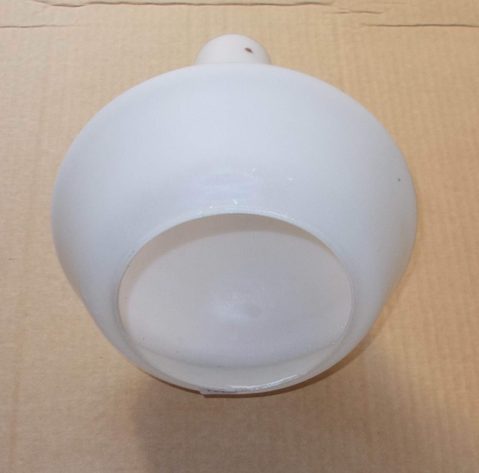 Modernariato, Design, Coppa Vitrea Per Lampada A Sospensione