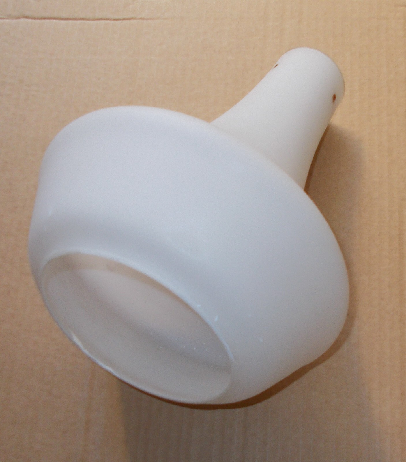 Modernariato, Design, Coppa Vitrea Per Lampada A Sospensione