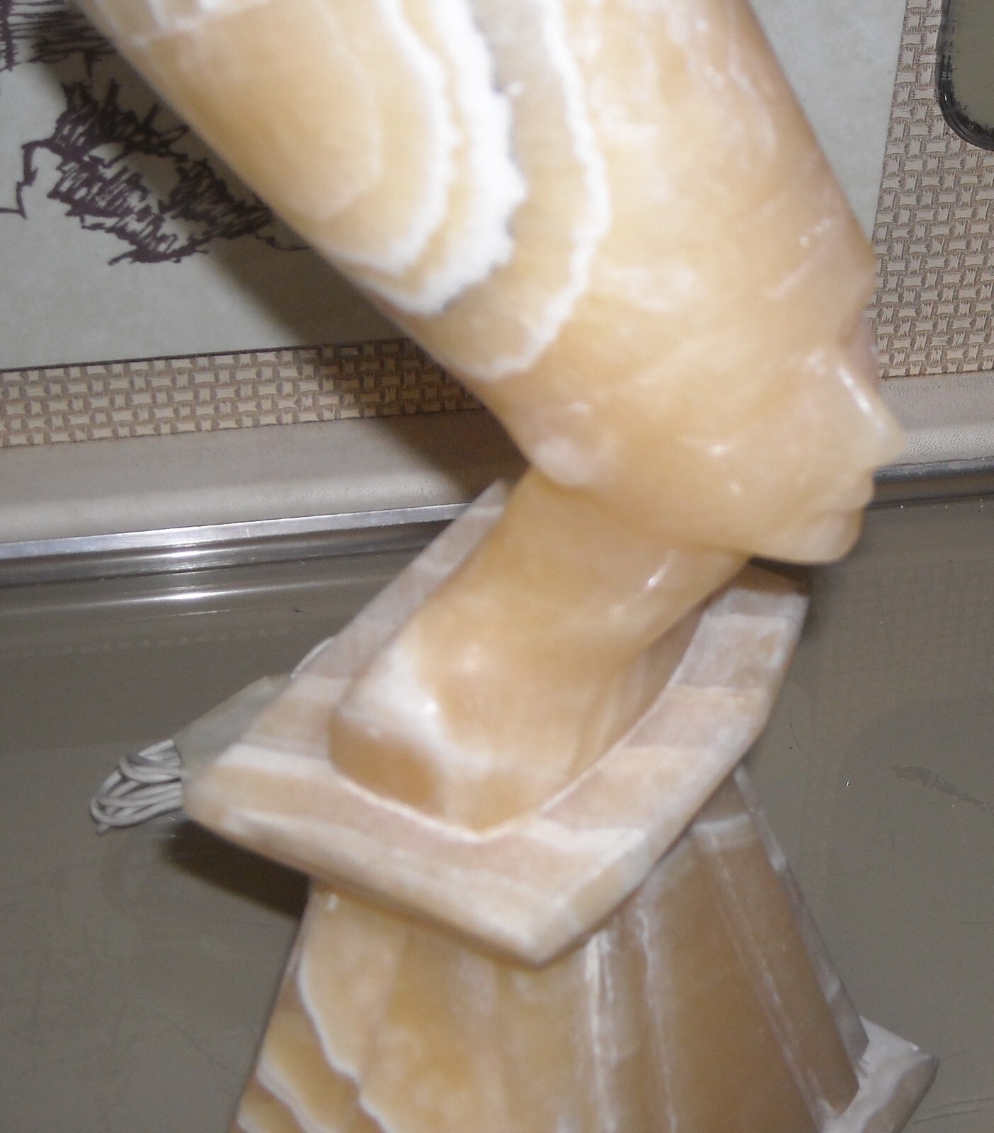 Esotismo E Fascino Dell'Egitto: Lampada Scultura Busto Di Faraone