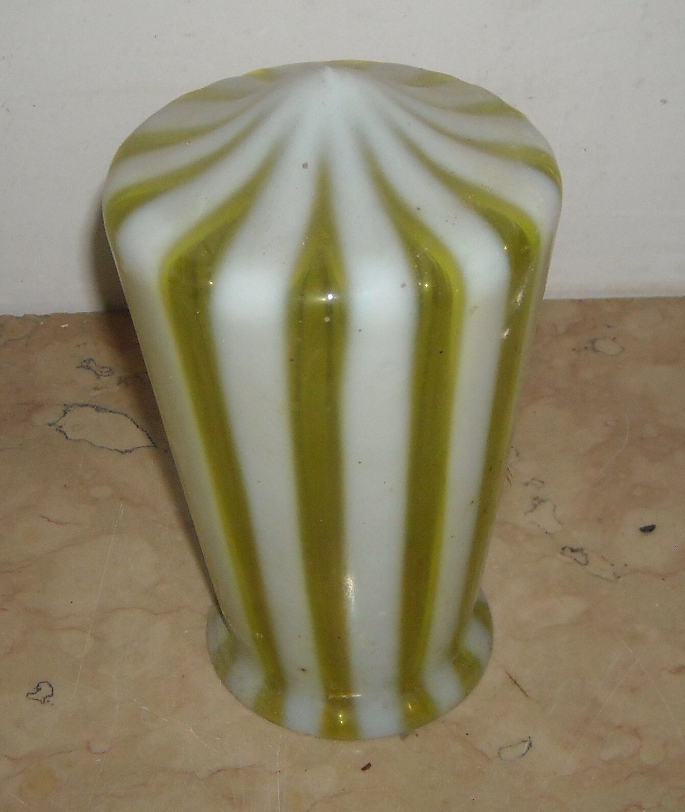 Arti Decorative Del '900: Antica Lampada In Vetro Muranese