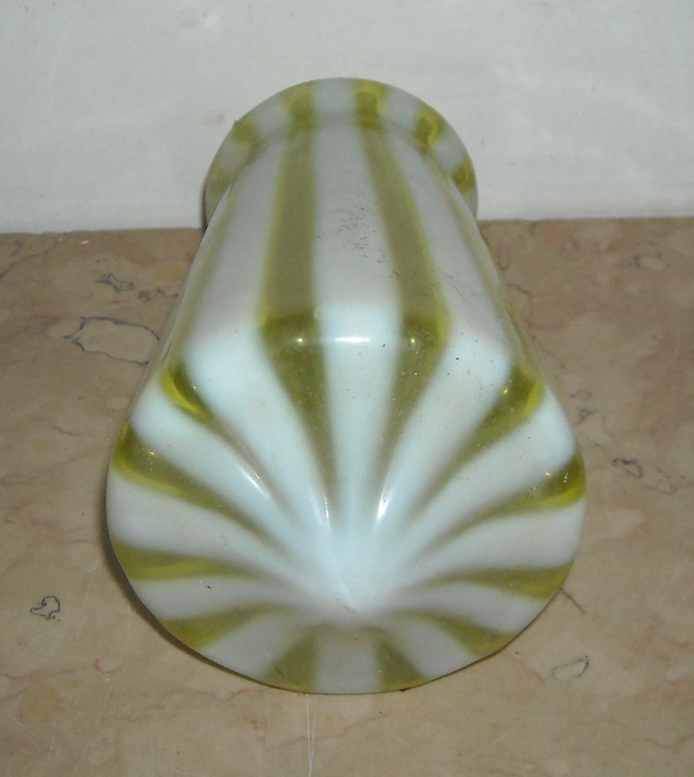 Arti Decorative Del '900: Antica Lampada In Vetro Muranese