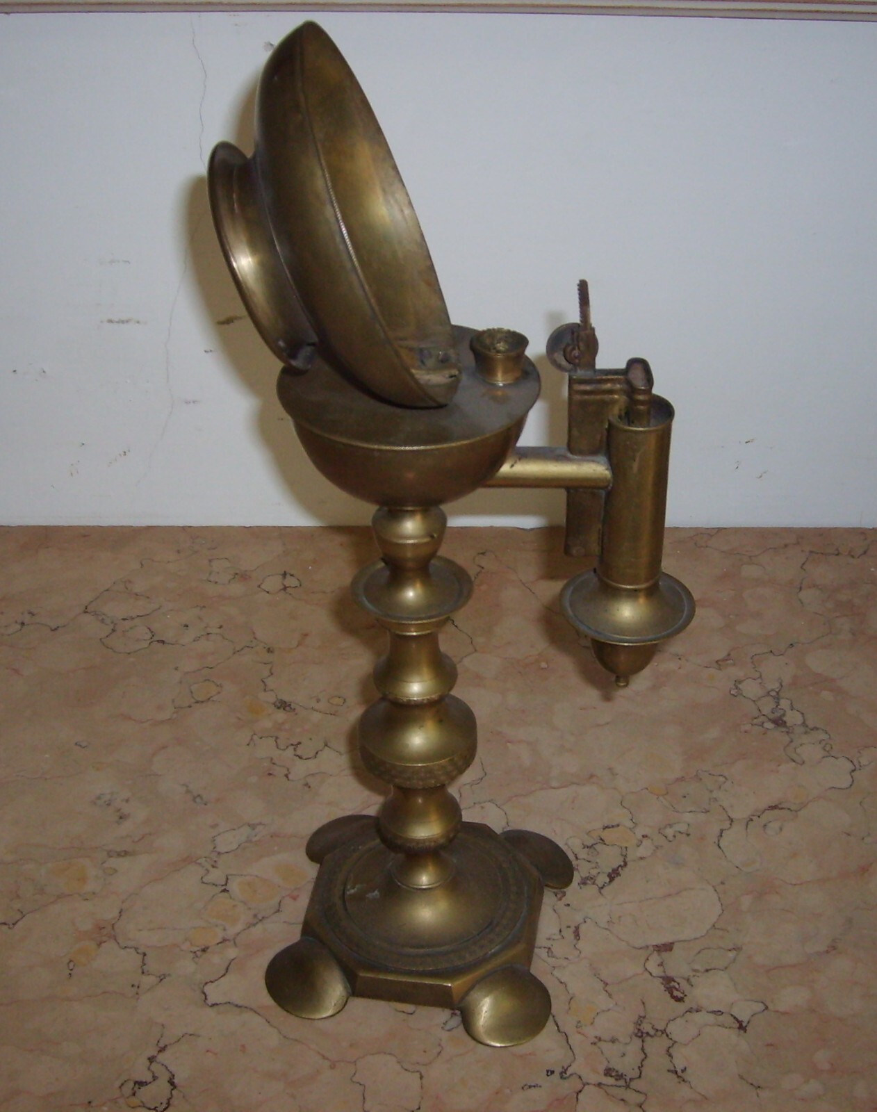 Antica Lampada Decorativa Da Collezione, Soprammobile d'Epoca, XIX Secolo