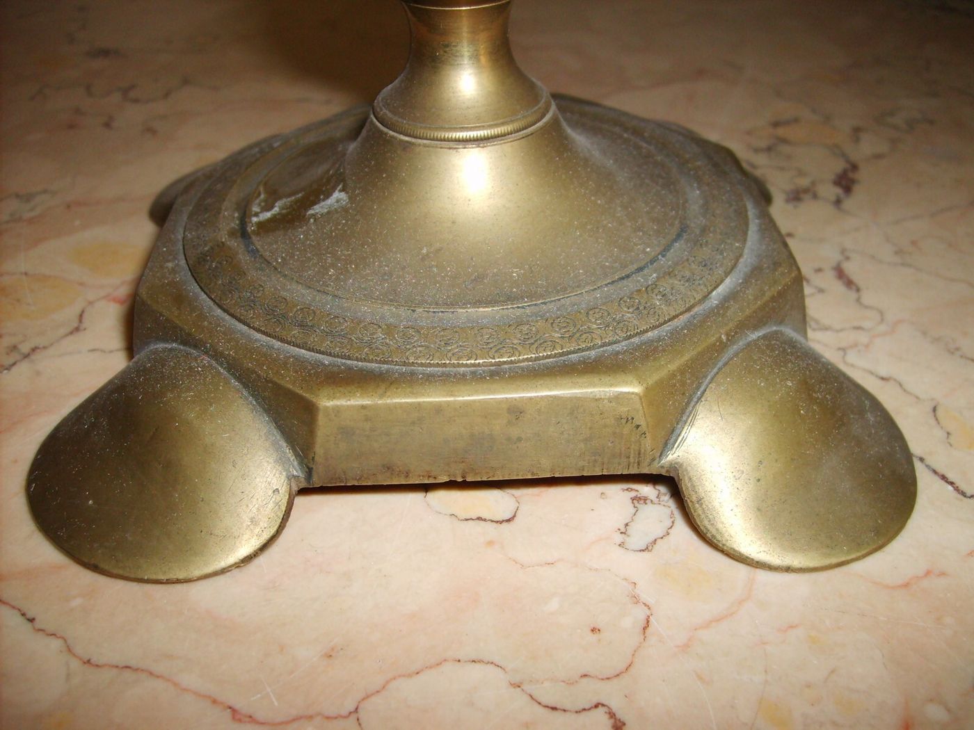 Antica Lampada Decorativa Da Collezione, Soprammobile d'Epoca, XIX Secolo