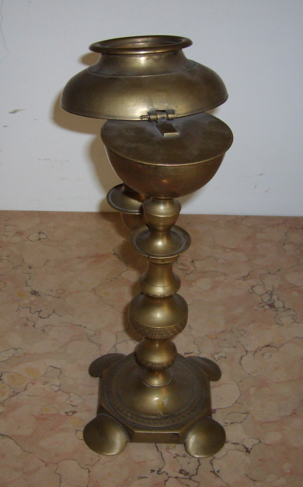 Antica Lampada Decorativa Da Collezione, Soprammobile d'Epoca, XIX Secolo