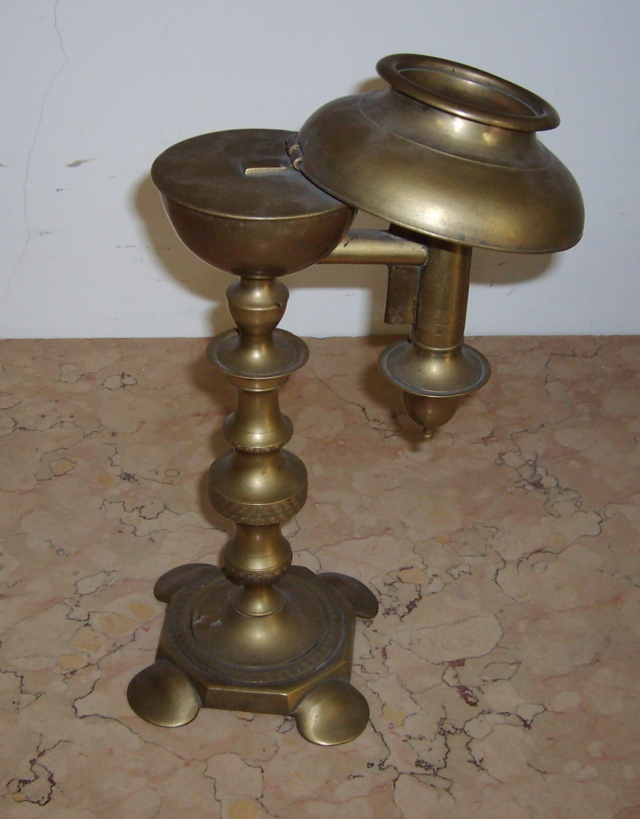 Antica Lampada Decorativa Da Collezione, Soprammobile d'Epoca, XIX Secolo