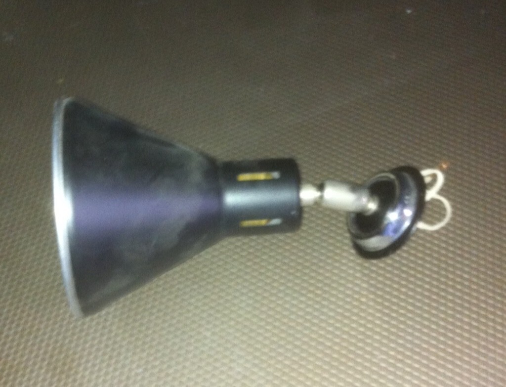 Design Modernariato Illuminazione, Coppia Di Faretti Orientabili