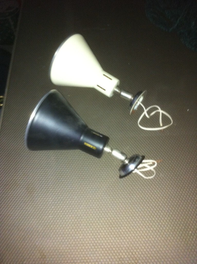 Design Modernariato Illuminazione, Coppia Di Faretti Orientabili