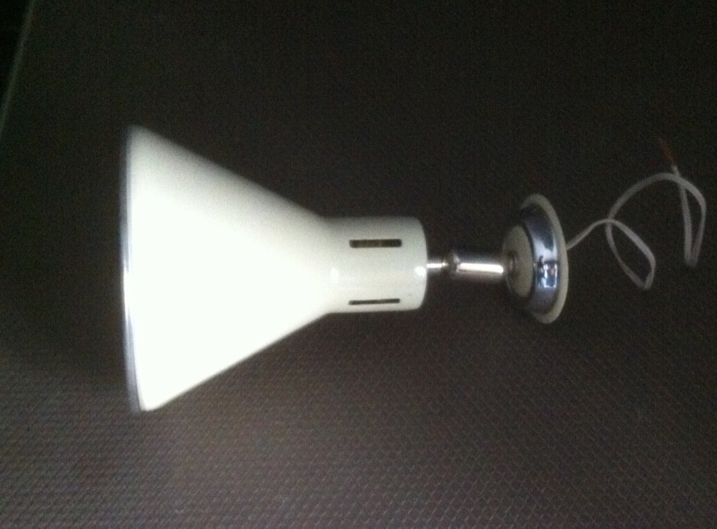 Design Modernariato Illuminazione, Coppia Di Faretti Orientabili
