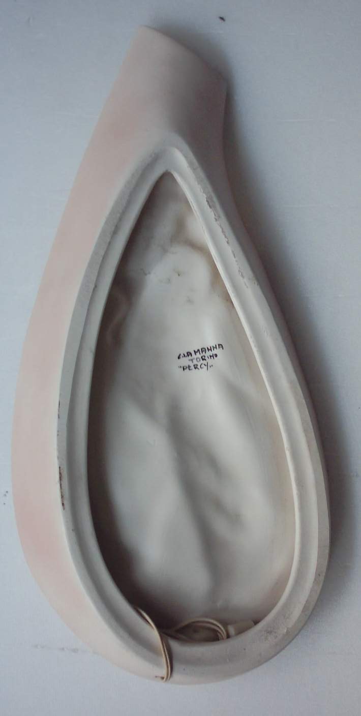 Artistica Lampada Da Parete In Ceramica CIA Manna, "Percy" Clown