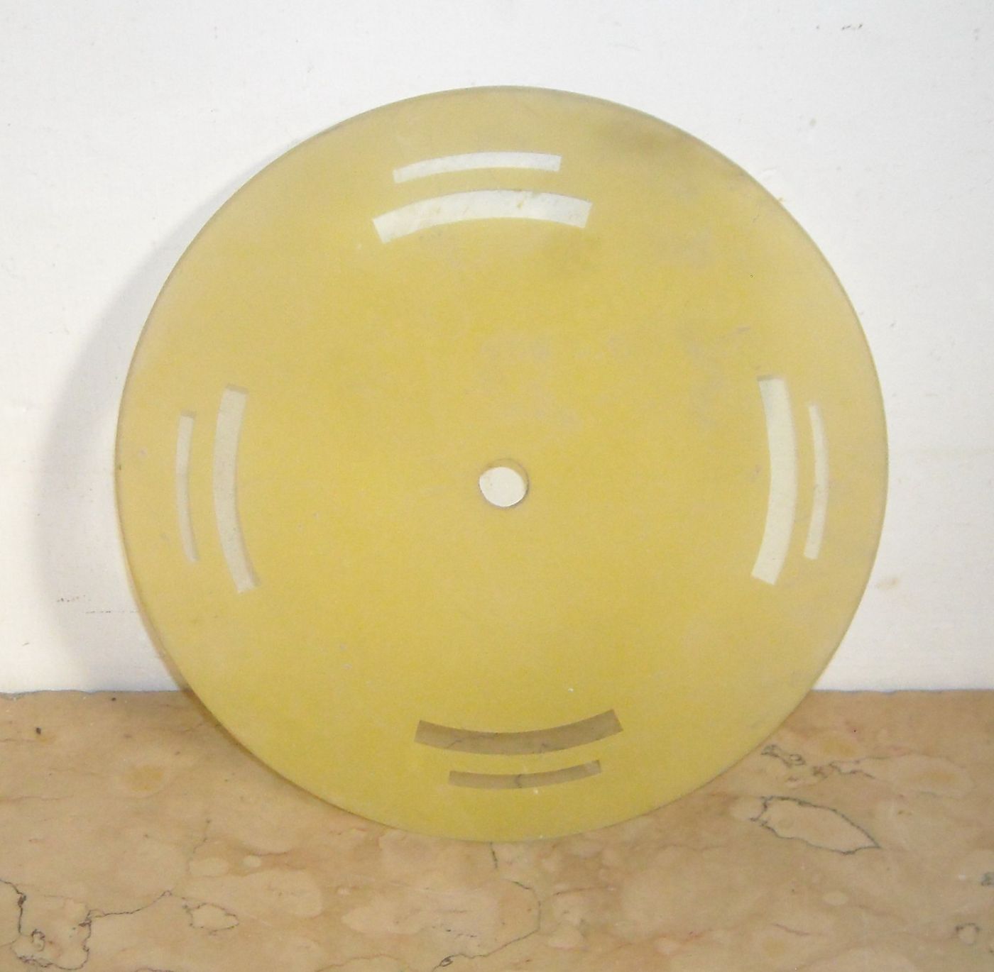 Vetro Decorativo Per Lampada Con Motivi Futuristi