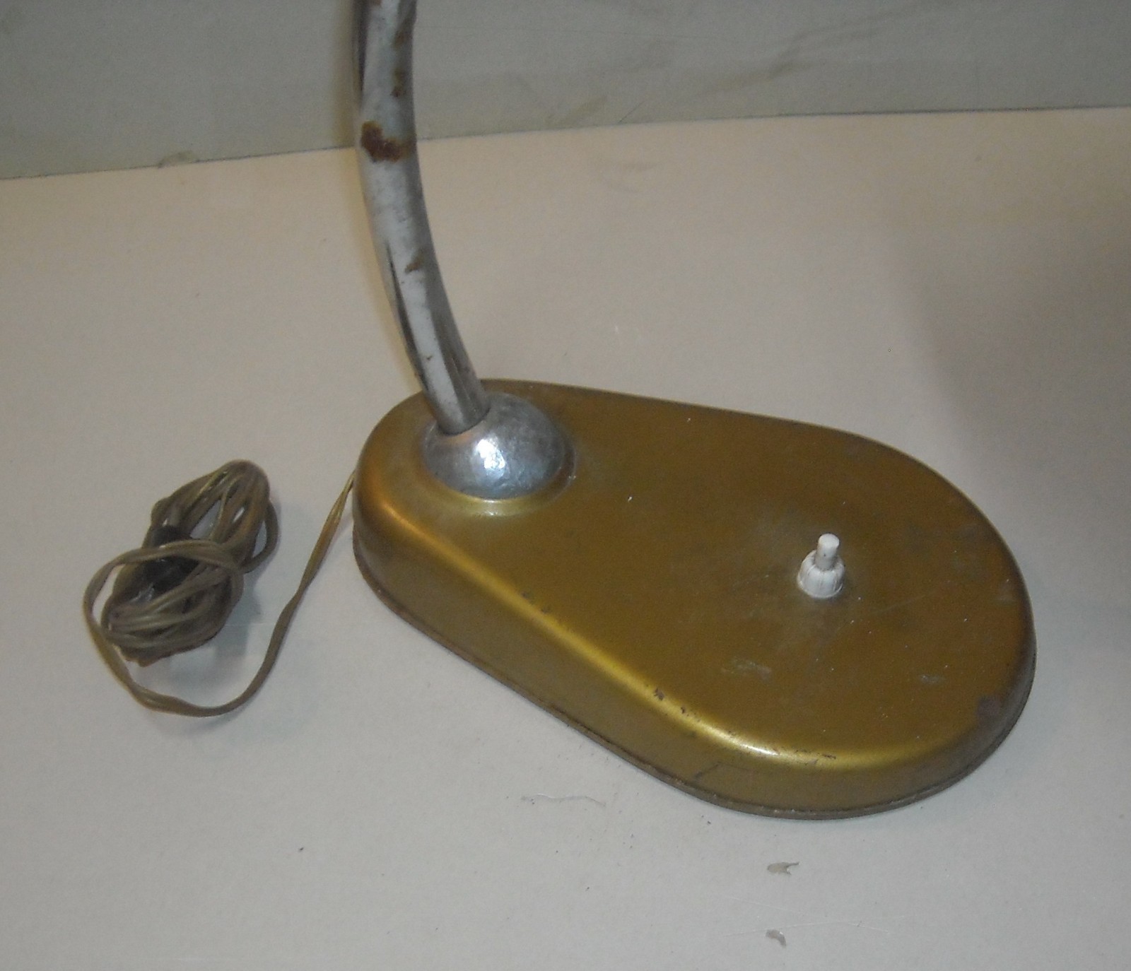 Lampada Da Scrivania Orientabile In Metallo Laccato, Design Anni '50
