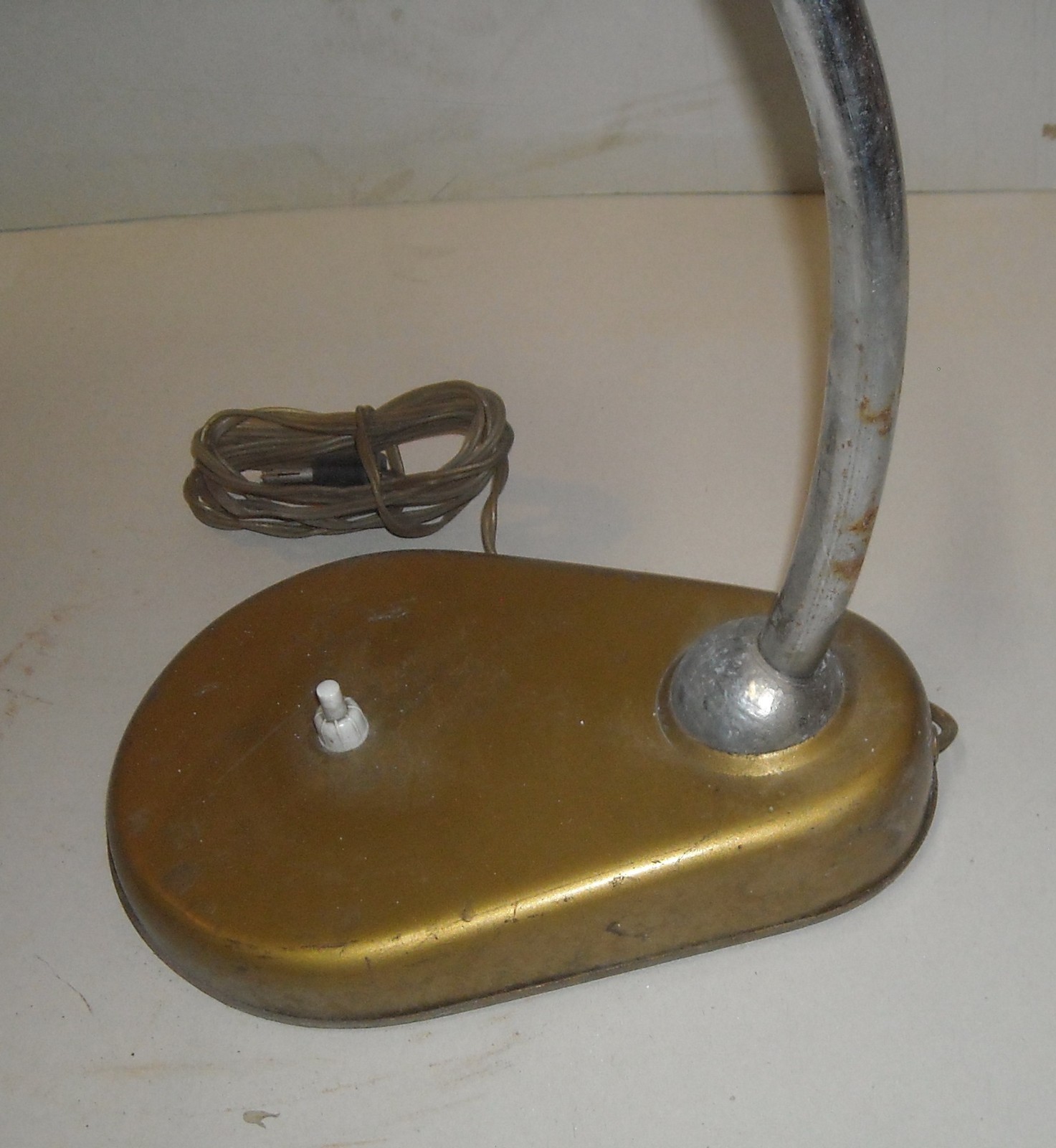 Lampada Da Scrivania Orientabile In Metallo Laccato, Design Anni '50