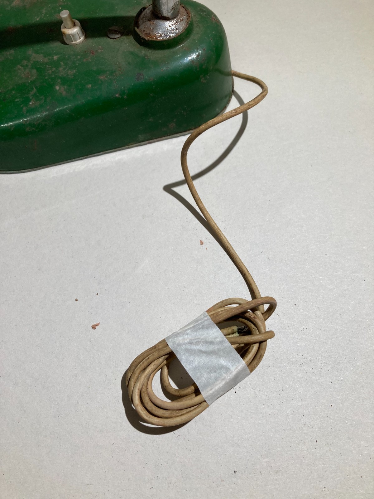 Lampada Da Scrivania Orientabile In Metallo Laccato, Design Anni '50