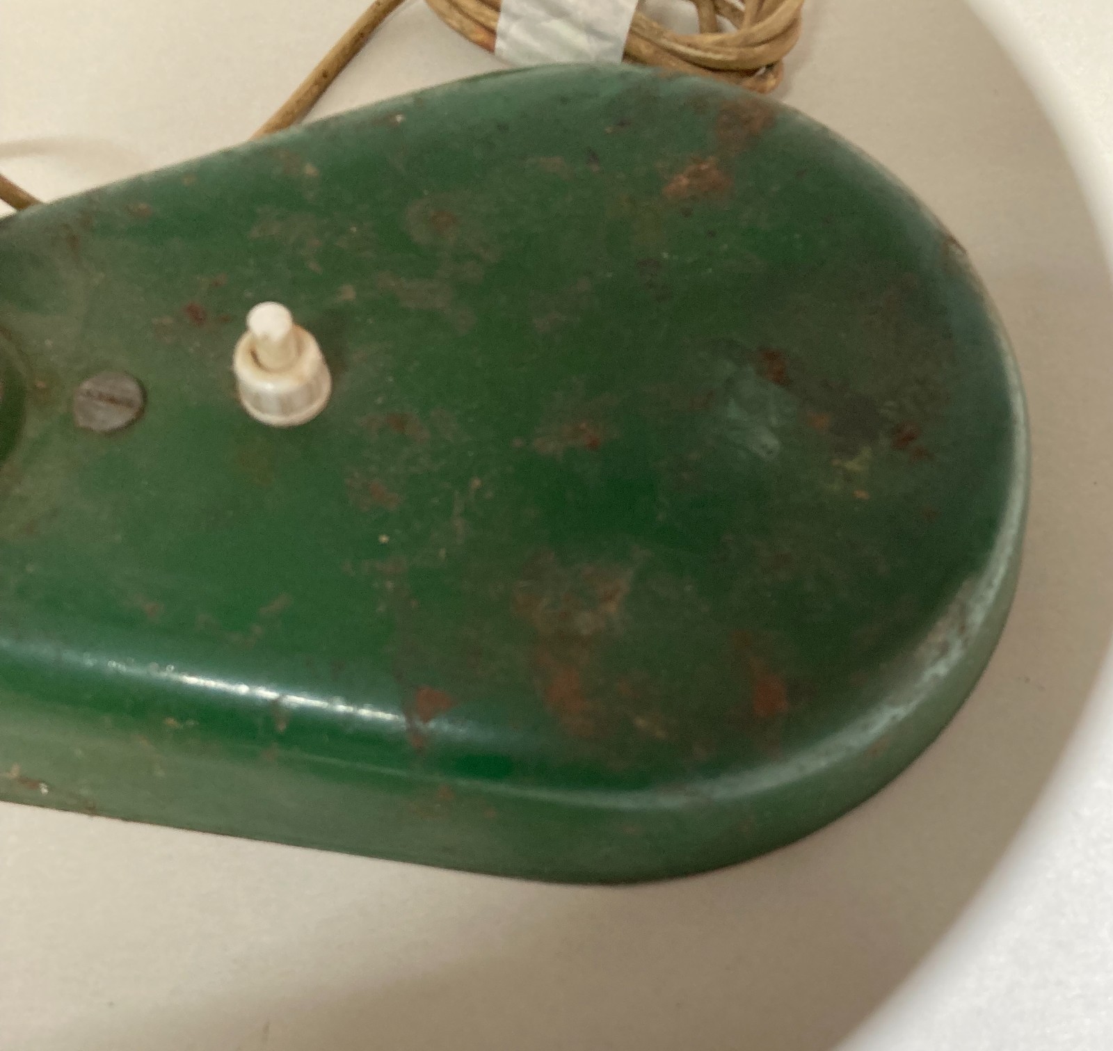 Lampada Da Scrivania Orientabile In Metallo Laccato, Design Anni '50