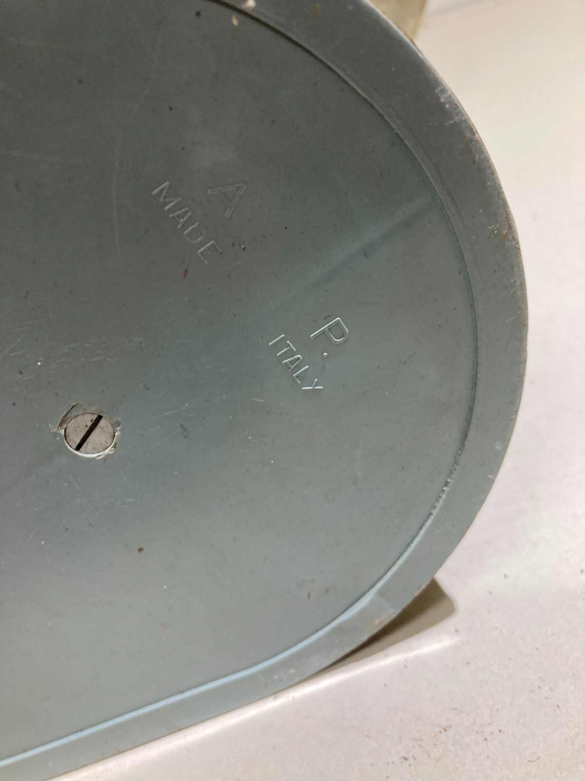 Lampada Da Scrivania Orientabile In Metallo Laccato, Design Anni '50