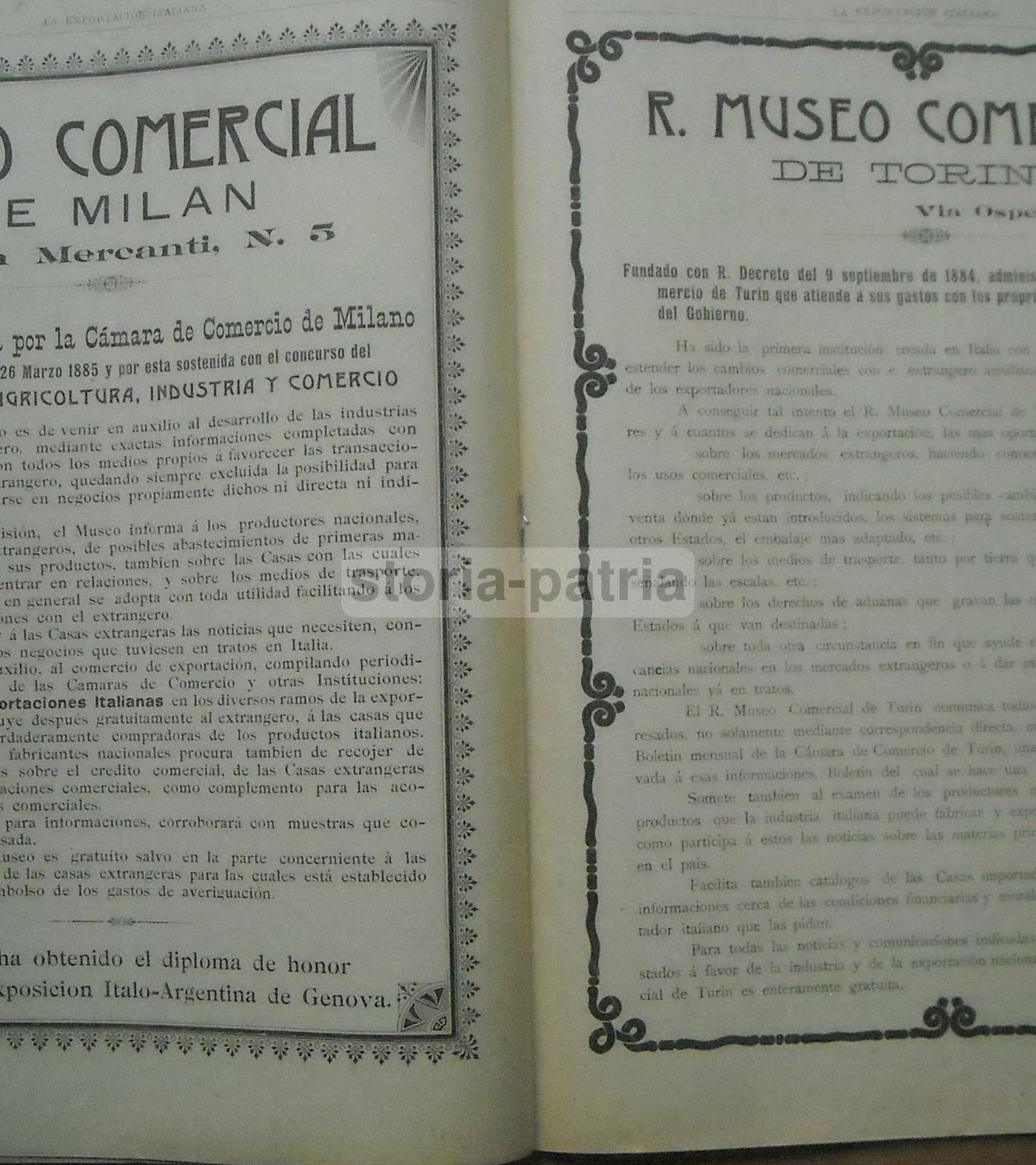 La Exportacion Italiana 1906: Unione Camere Di Commercio, Bocconi, Salmoiraghi