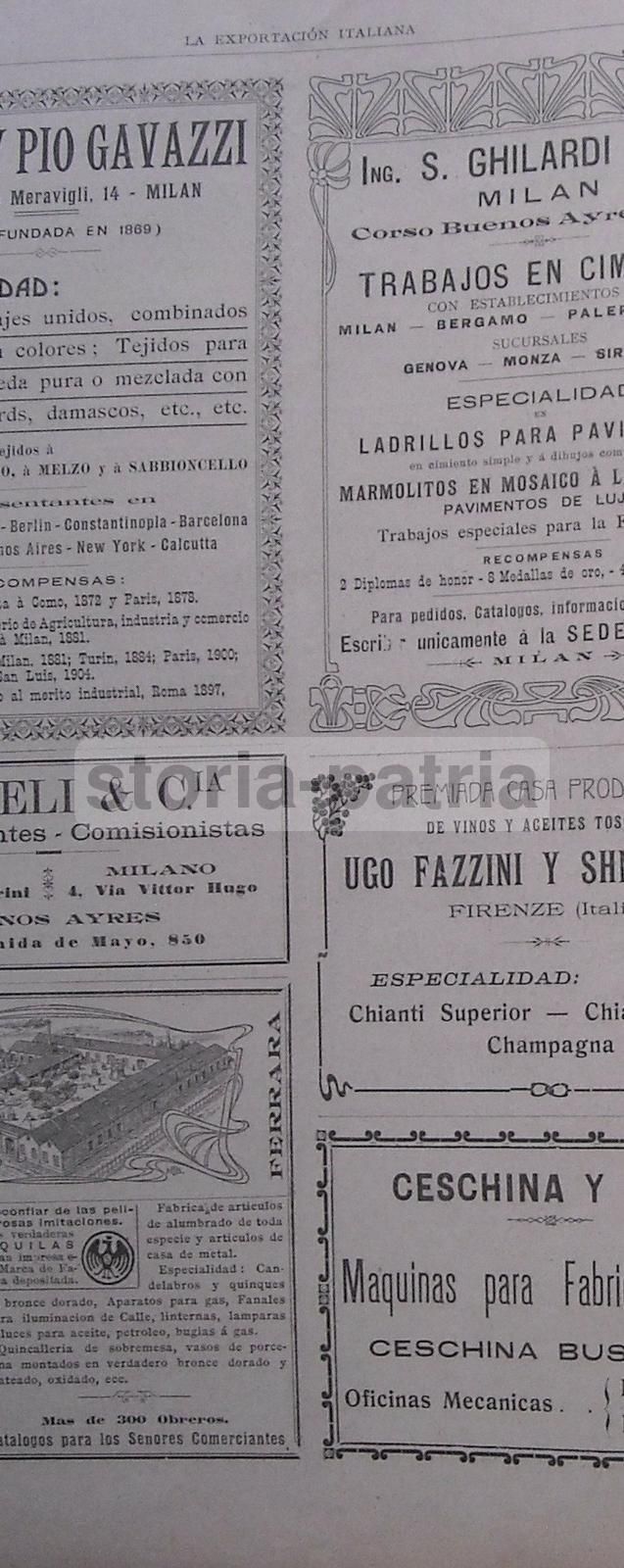 La Exportacion Italiana 1906: Unione Camere Di Commercio, Bocconi, Salmoiraghi