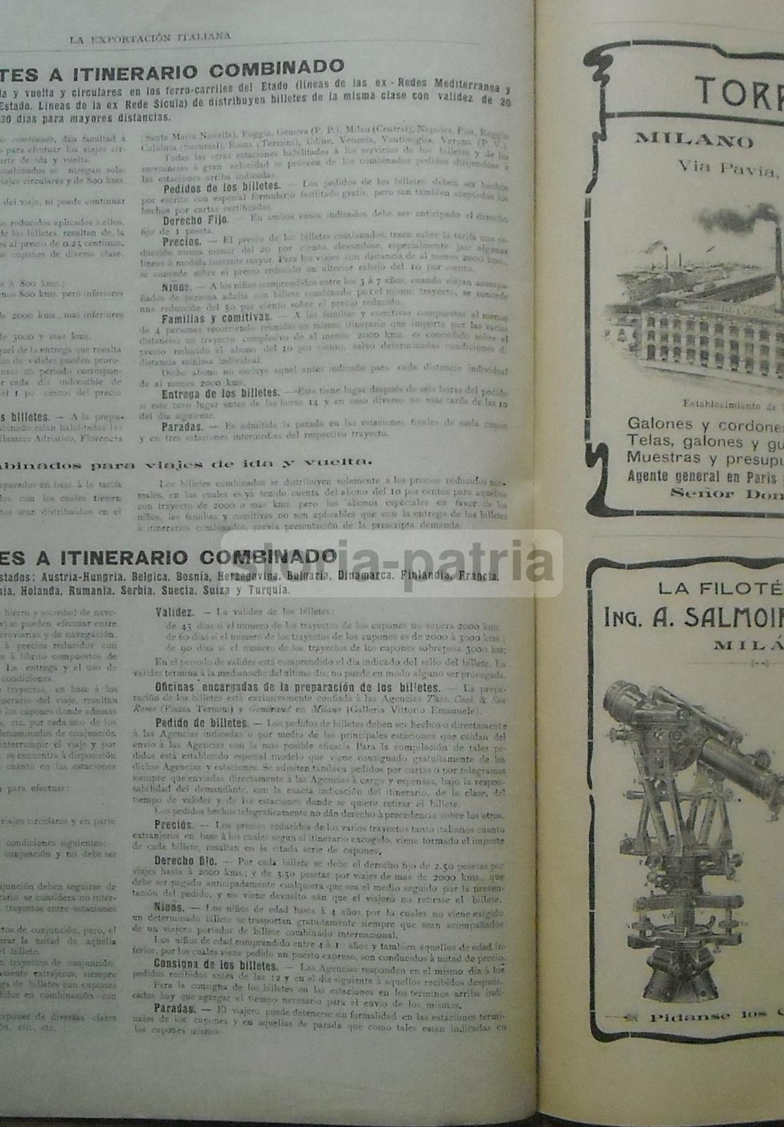 La Exportacion Italiana 1906: Unione Camere Di Commercio, Bocconi, Salmoiraghi