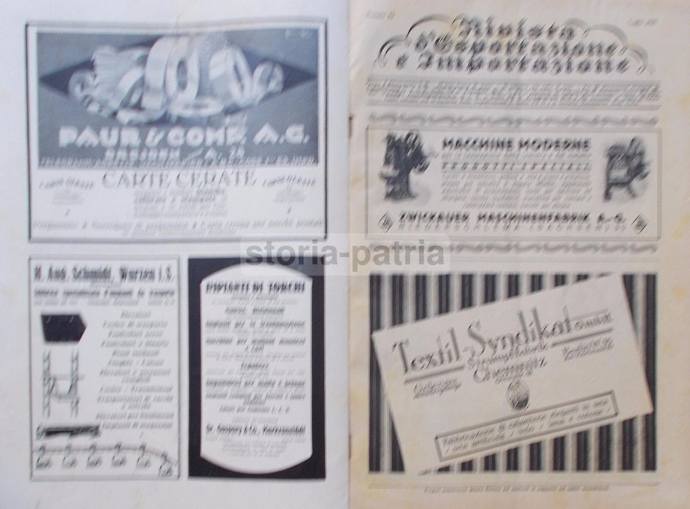 Rivista Commercio Germania 1923: Industria Sassone, Dresda E Pubblicità