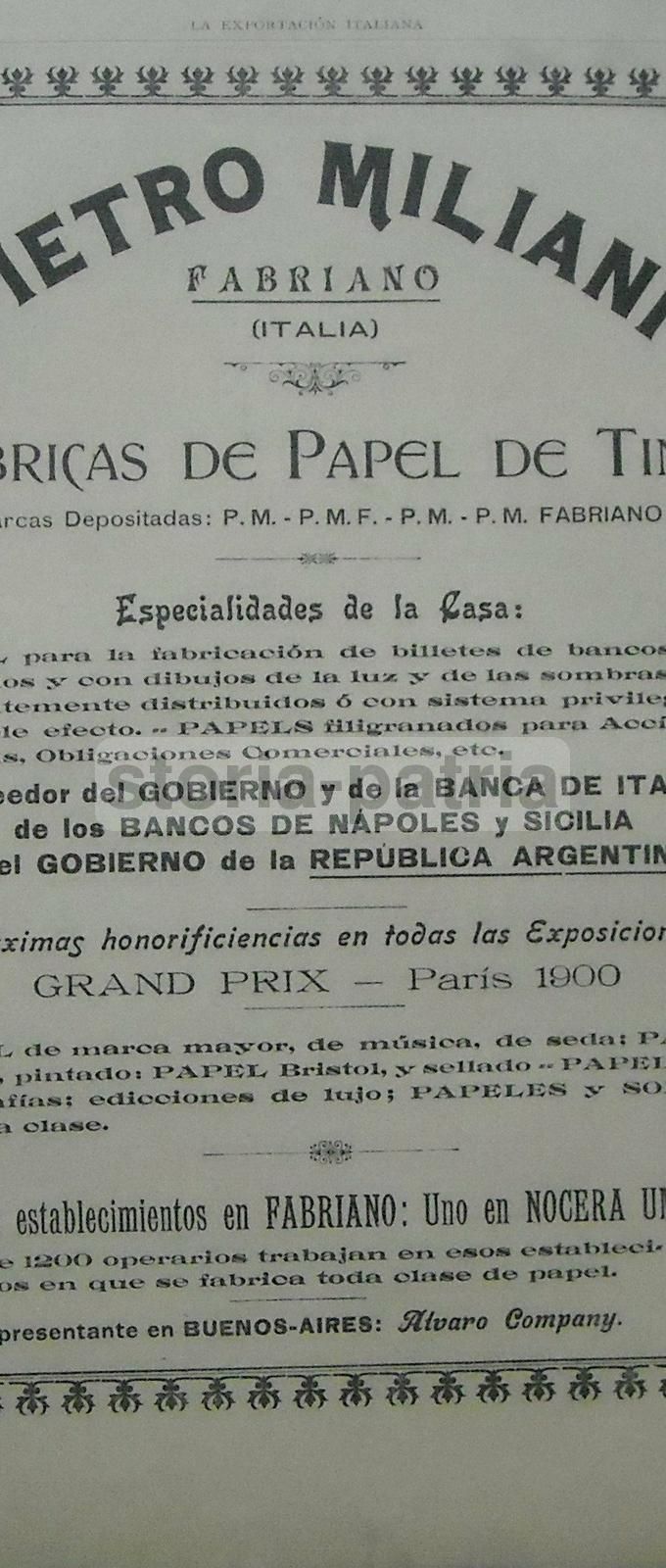 La Exportación Italiana, 1904. Rivista Dell'Unione Delle Camere Di Commercio Italiane