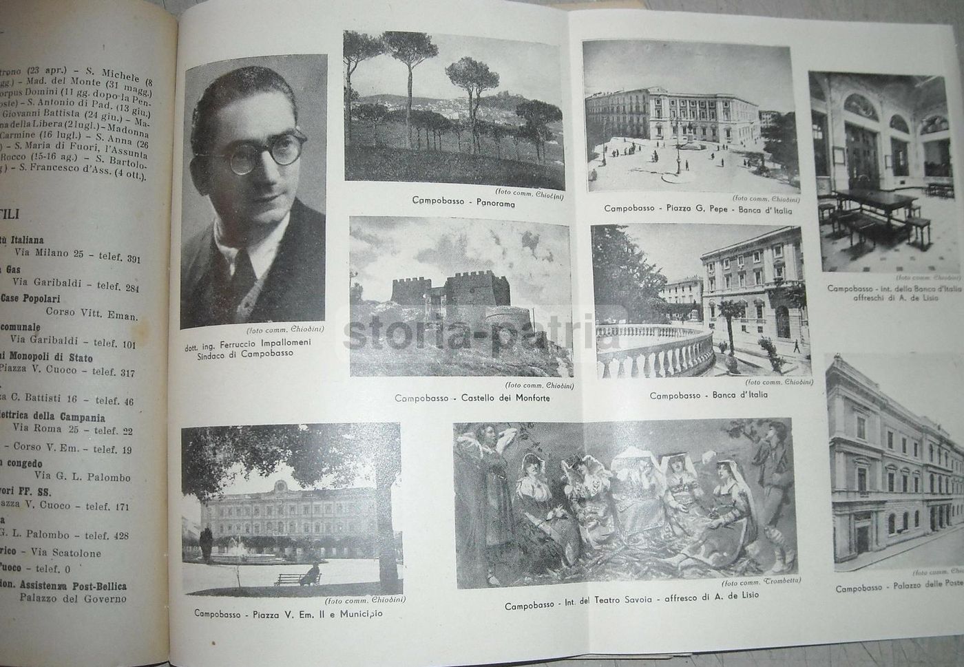 Annuario Della Regione Molise 1947 Campobasso De Lisio Scocchera