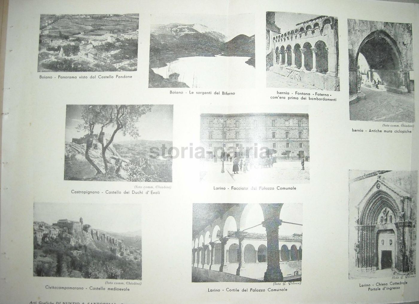 Annuario Della Regione Molise 1947 Campobasso De Lisio Scocchera