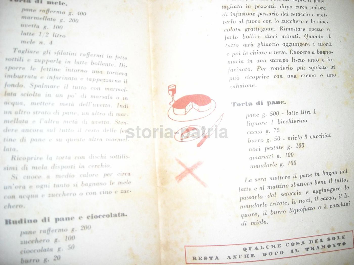 Non Sprecate. Manuale Per Il Risparmio E La Cucina Autarchica