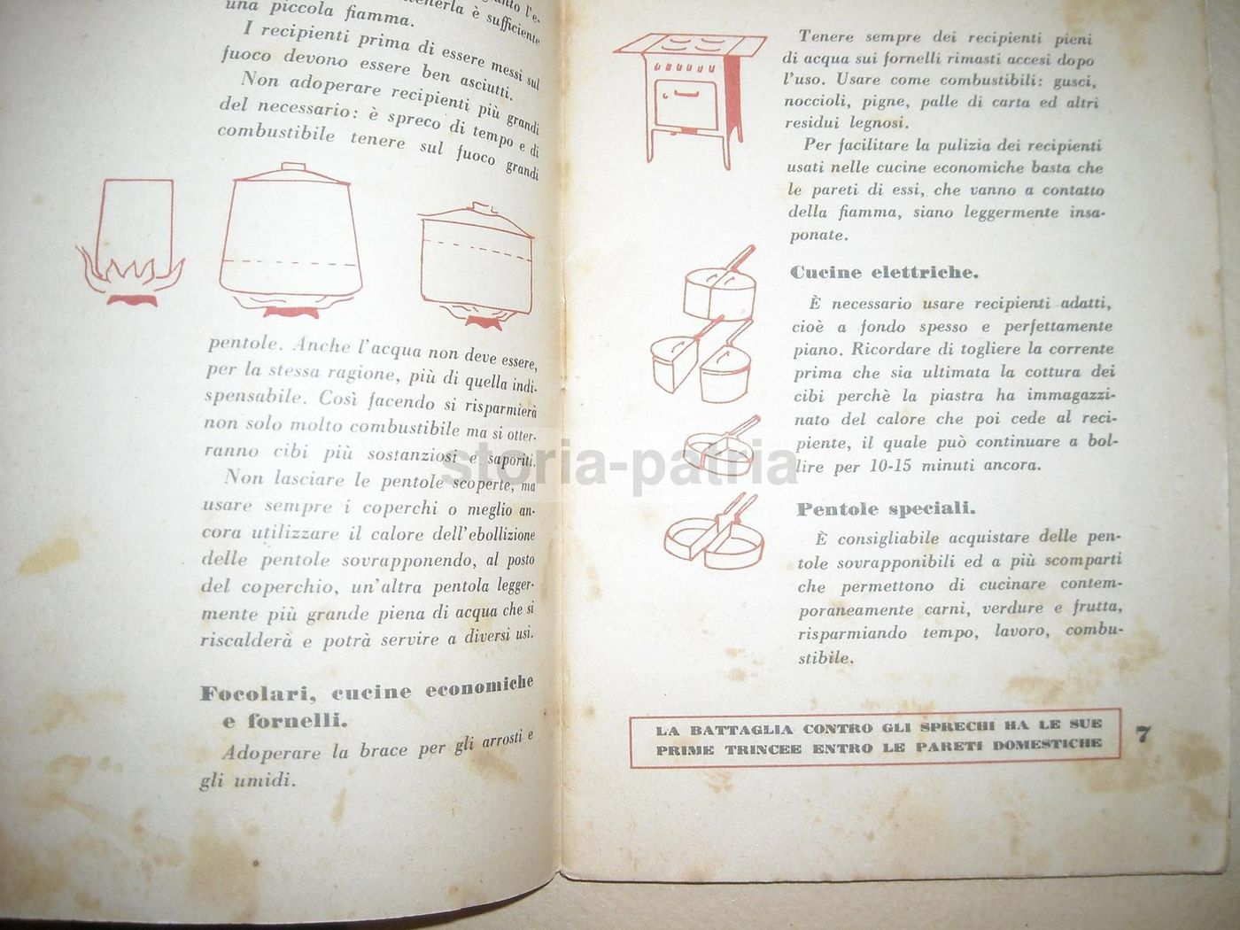 Non Sprecate. Manuale Per Il Risparmio E La Cucina Autarchica
