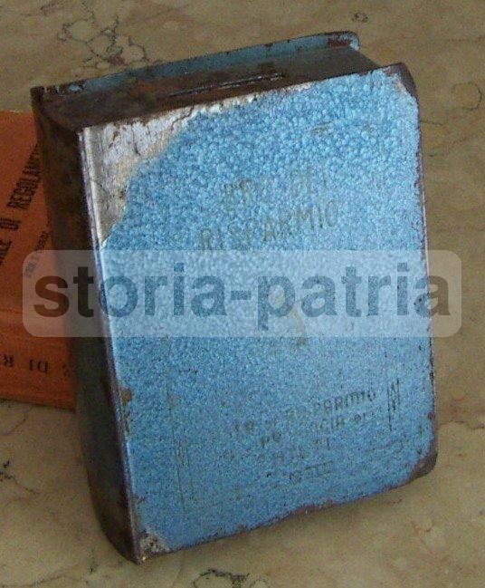 Salvadanaio A Forma Di Libro Cassa Di Risparmio Della Provincia Di Chieti, Anni '30