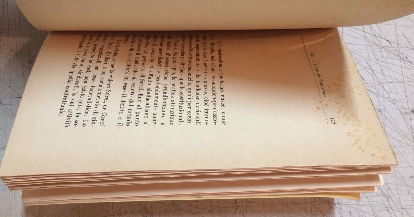 Sindacalismo Soreliano Di Bruno Facinelli (Vallecchi, 1938)