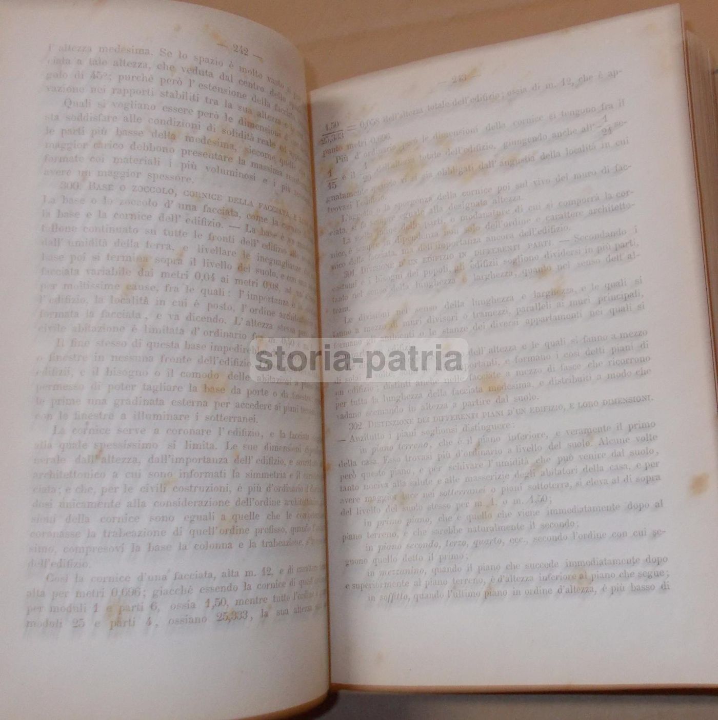 Trattato Di Costruzione Nonnis Marzano 1873 Illustrato Firenze