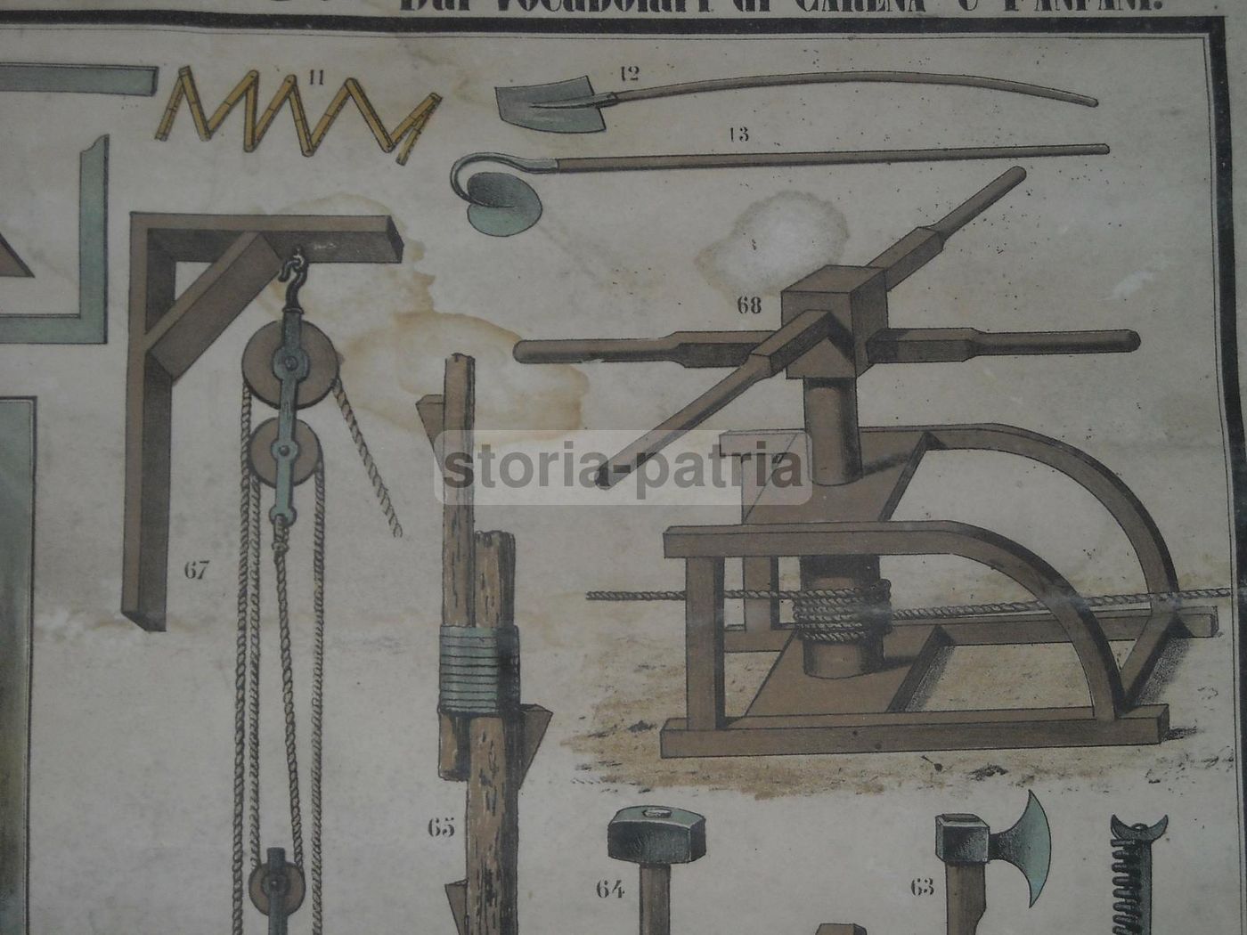 Stampa Didattica Paravia: Muratori, Fornaciai E Scalpellini (XIX XX Secolo)