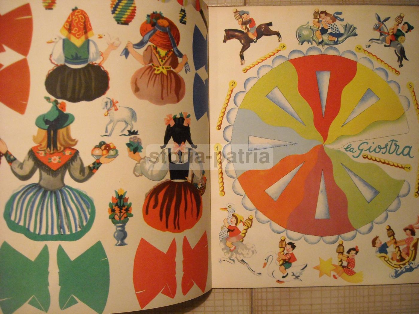 Il Libro Giocattoli. Edina Altara, Hoepli, 1945