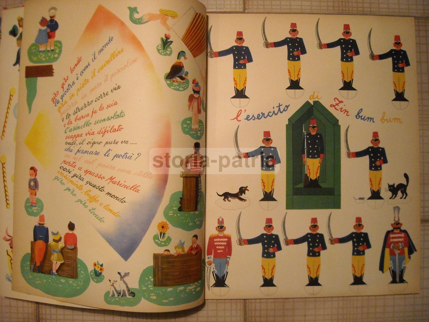 Il Libro Giocattoli. Edina Altara, Hoepli, 1945
