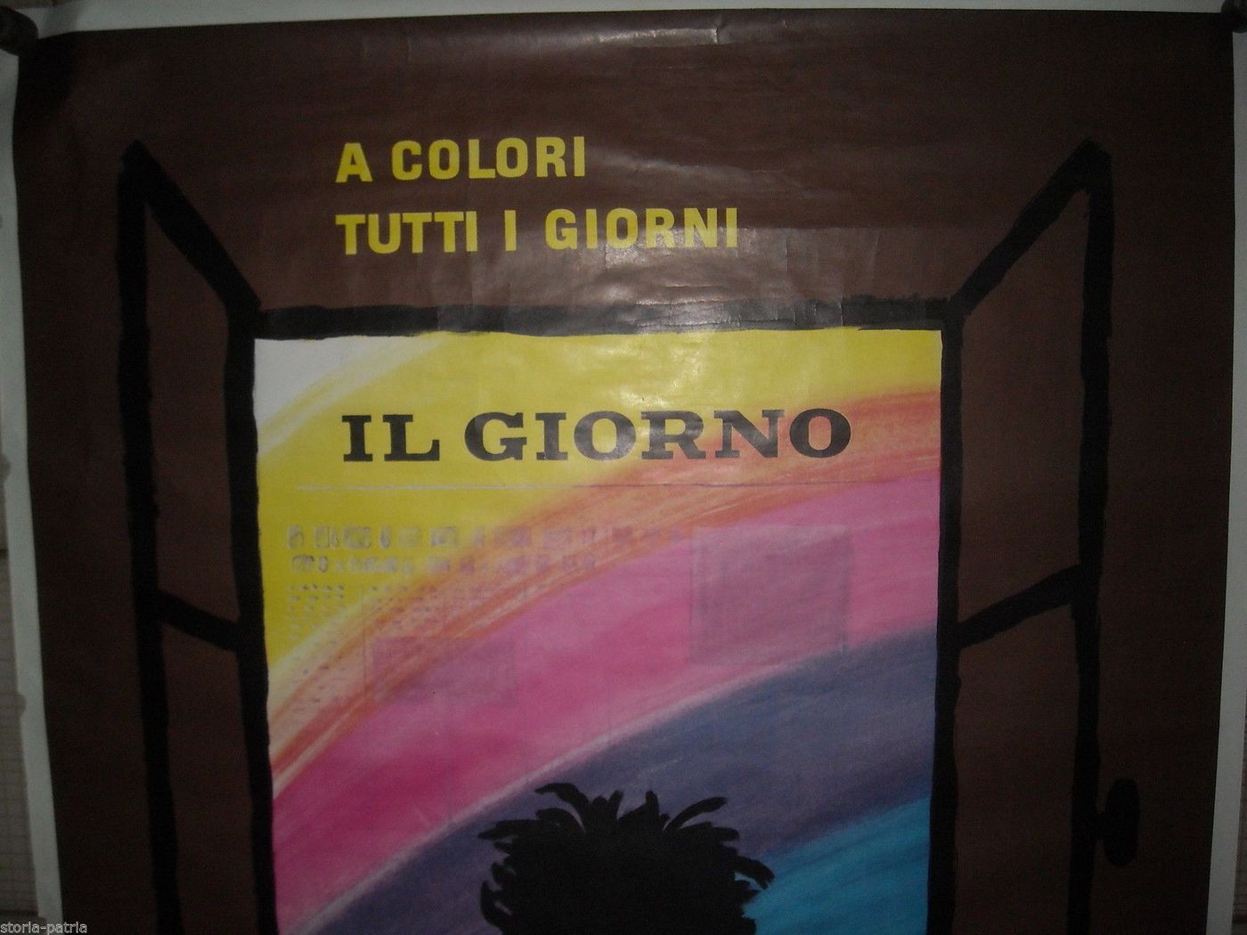 Manifesto Pubblicitario Il Giorno Di Savignac, Anni '70