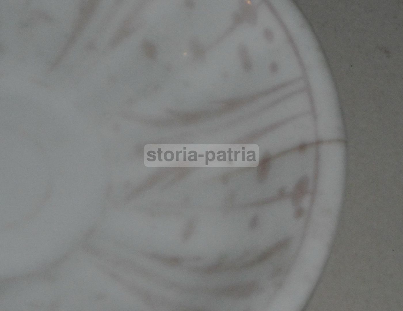 Tazza Con Piattino In Porcellana Decorata Oro (XIX Secolo)