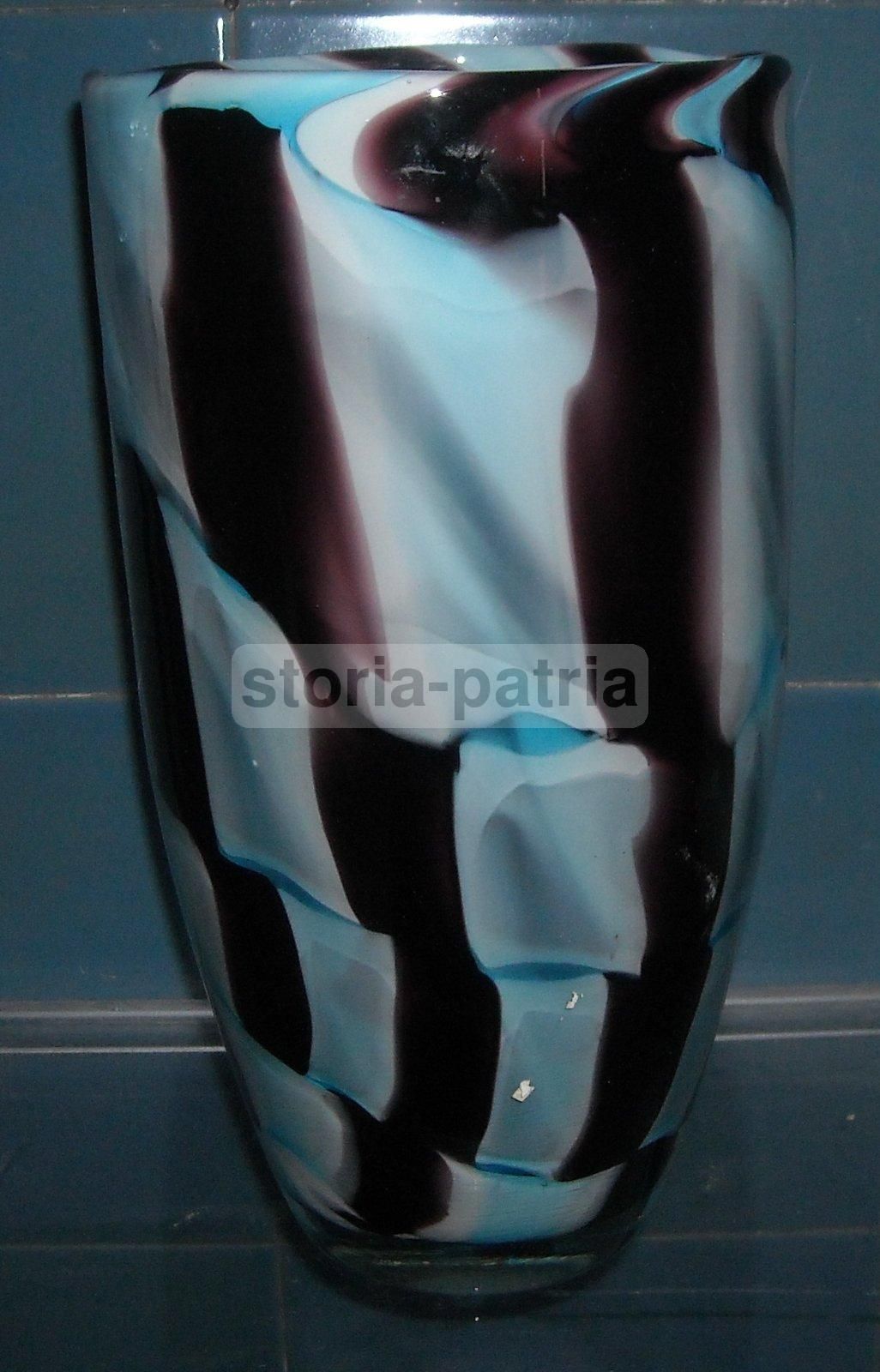 Vaso Portafiori Murano In Vetro Policromo (anni '60 '70)