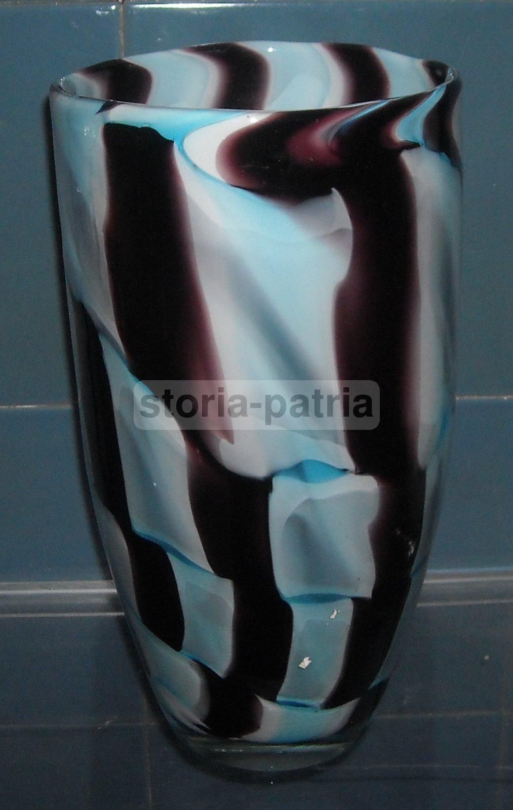 Vaso Portafiori Murano In Vetro Policromo (anni '60 '70)