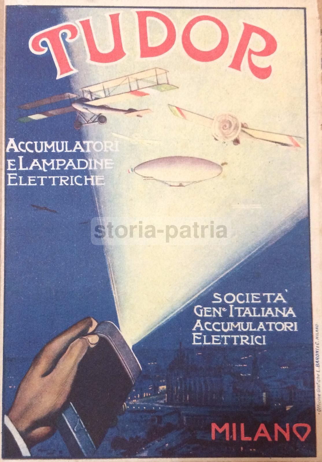 Pubblicità Tudor, Aviazione, Zenith E Navigazione Per L'America, Anni 1900