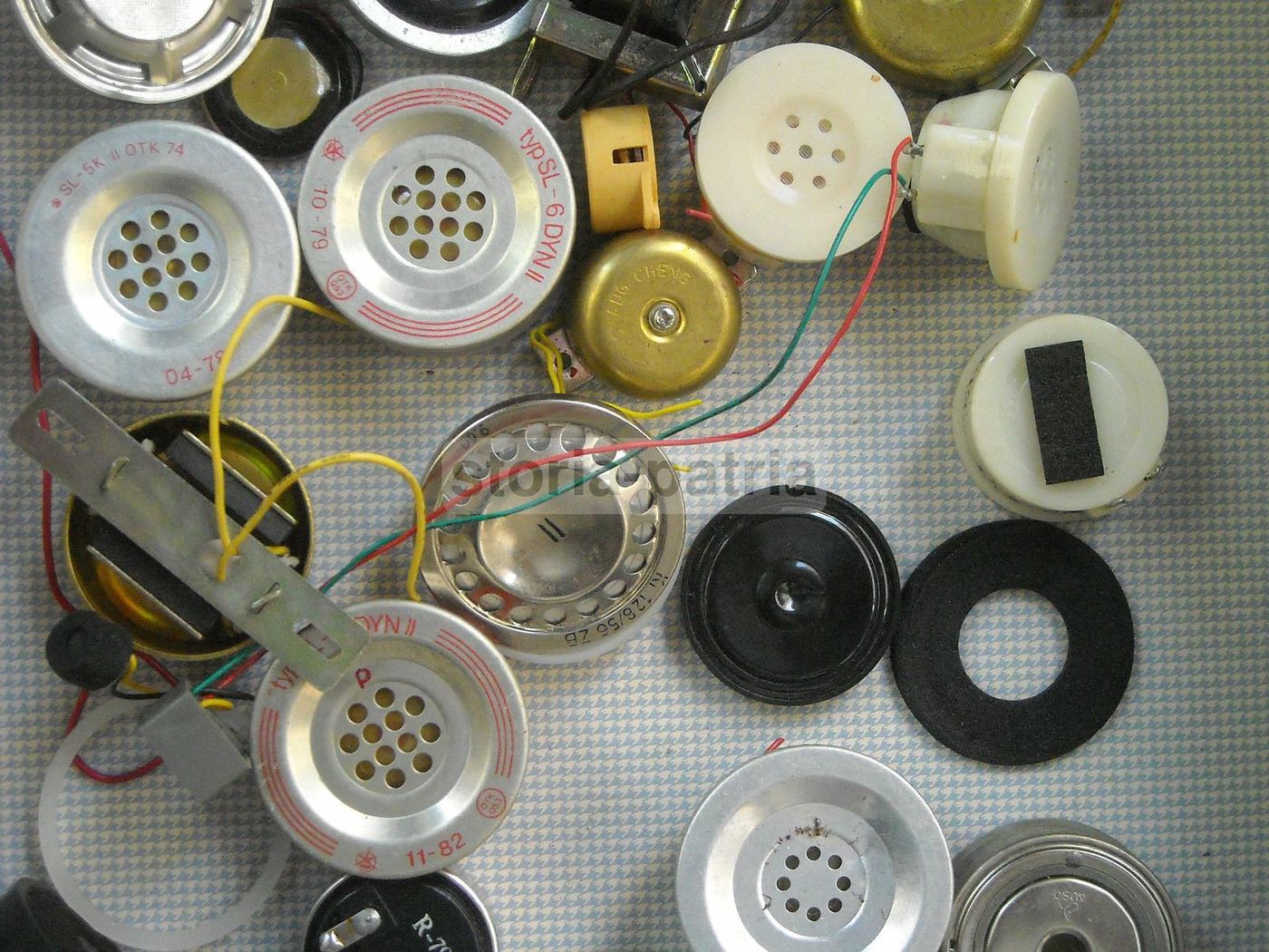 Componenti Elettronici d'Epoca, Radio E Batterie Vintage Da Collezione
