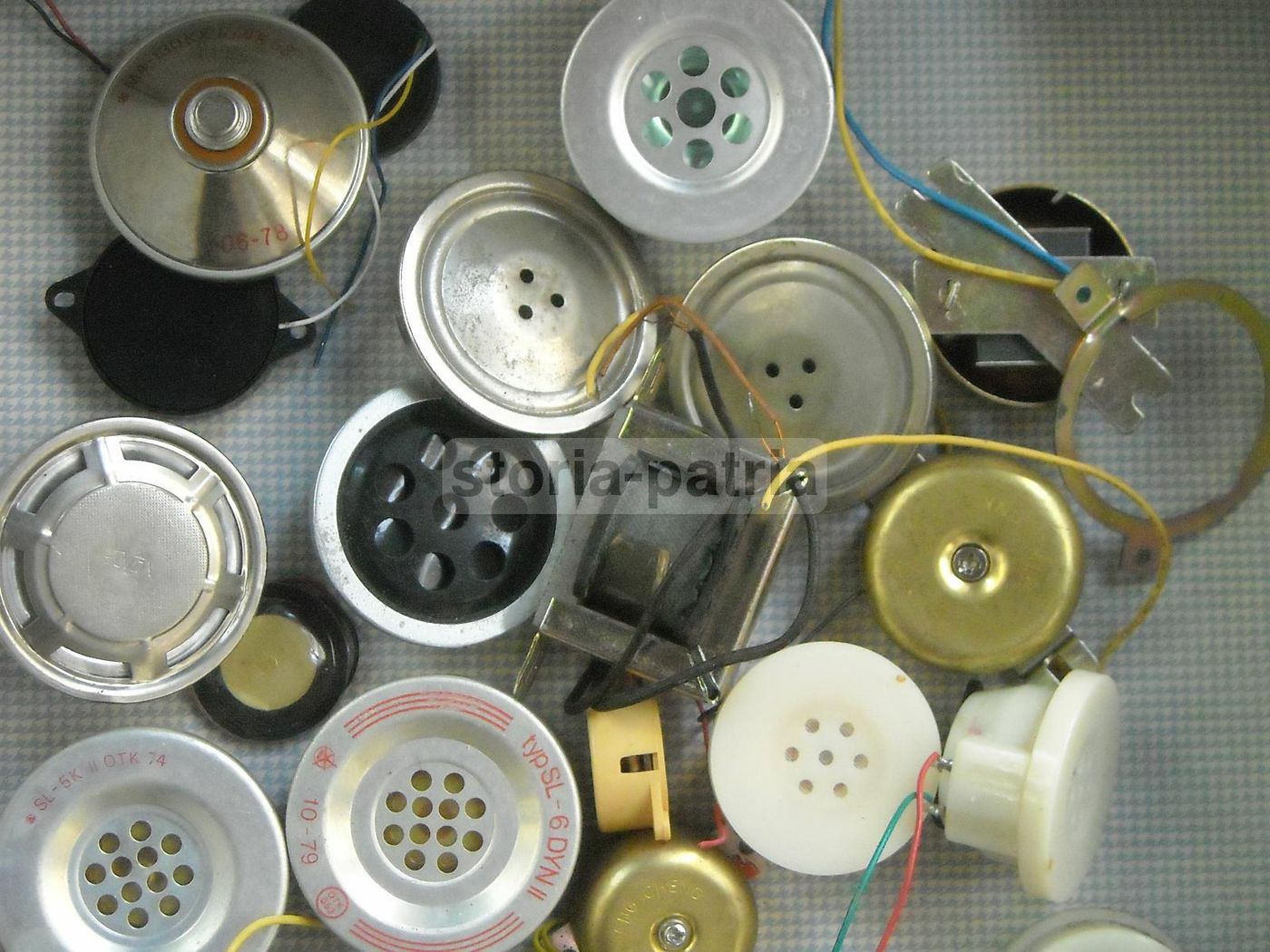 Componenti Elettronici d'Epoca, Radio E Batterie Vintage Da Collezione