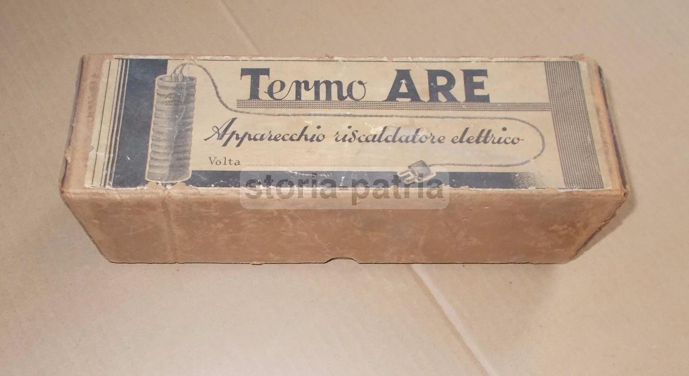 Astuccio Termo Are Riscaldatore Elettrico Vintage Anni '30 '50