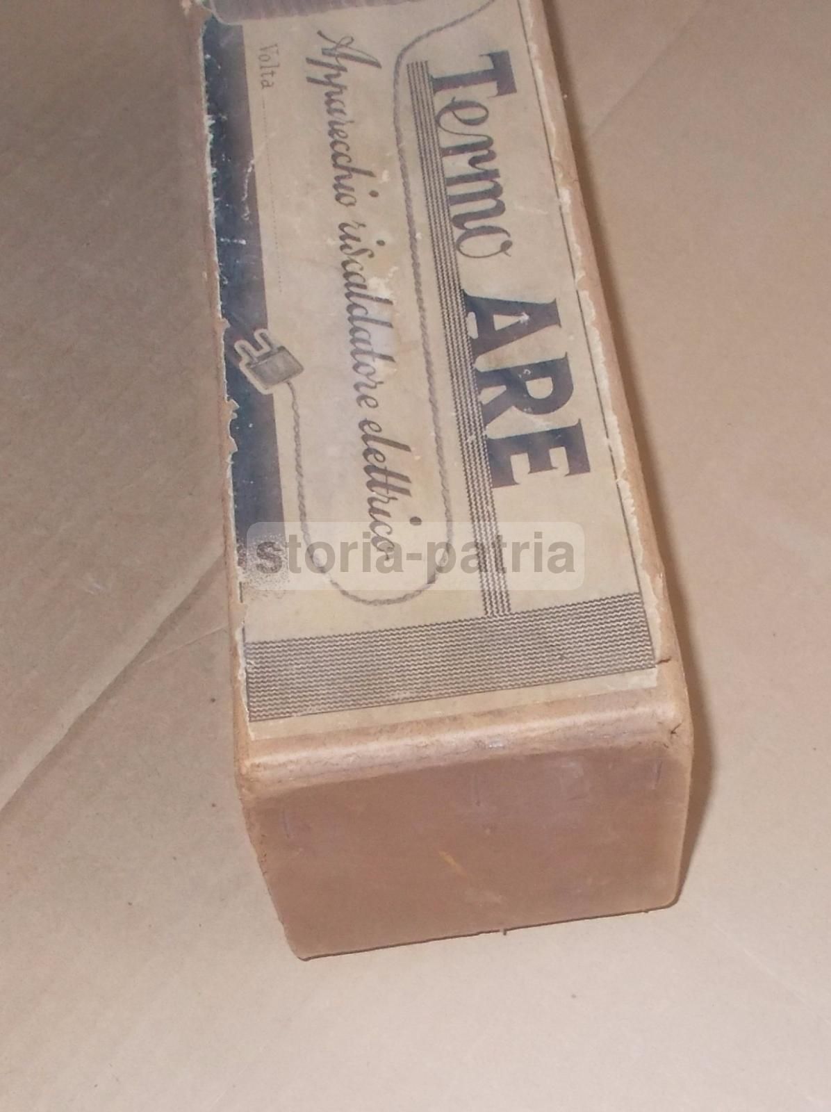 Astuccio Termo Are Riscaldatore Elettrico Vintage Anni '30 '50