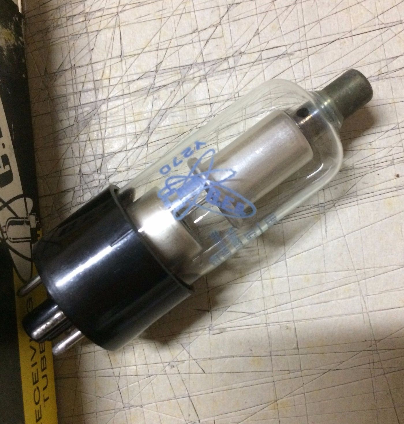 Valvola Radio Giant 1B3GT 1G3GT Receiving Tube Vintage Da Collezione