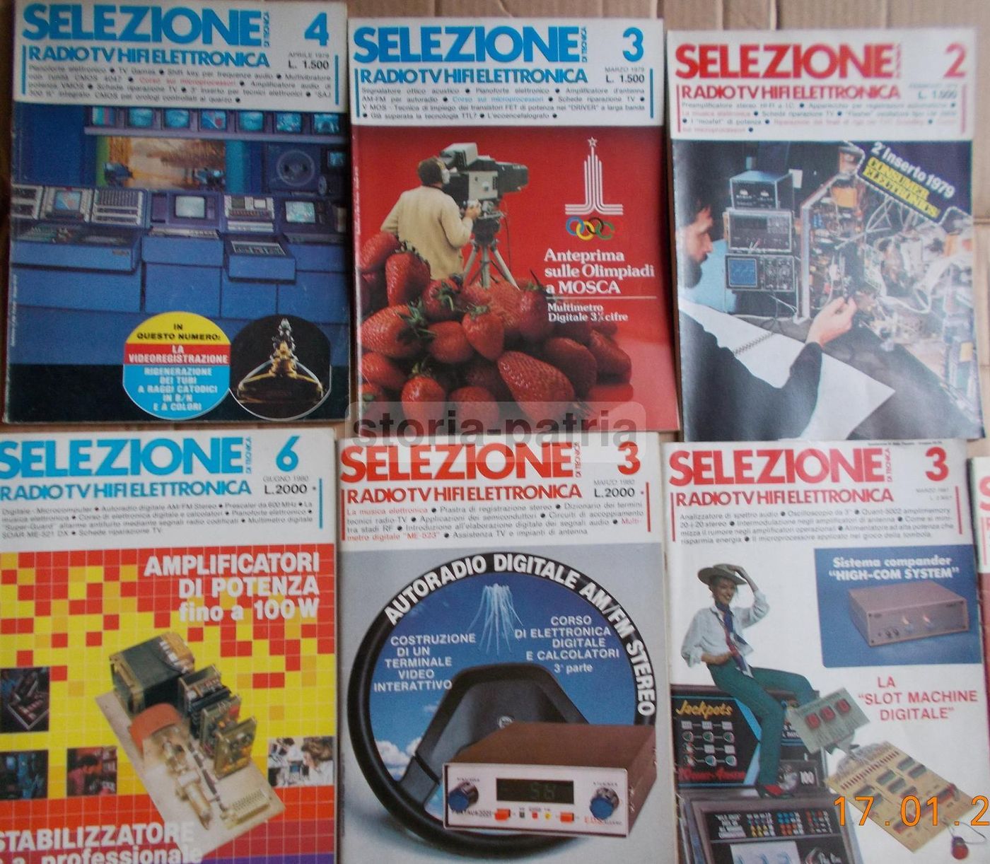 13 Riviste Selezione Di Tecnica Radio TV Hifi Elettronica