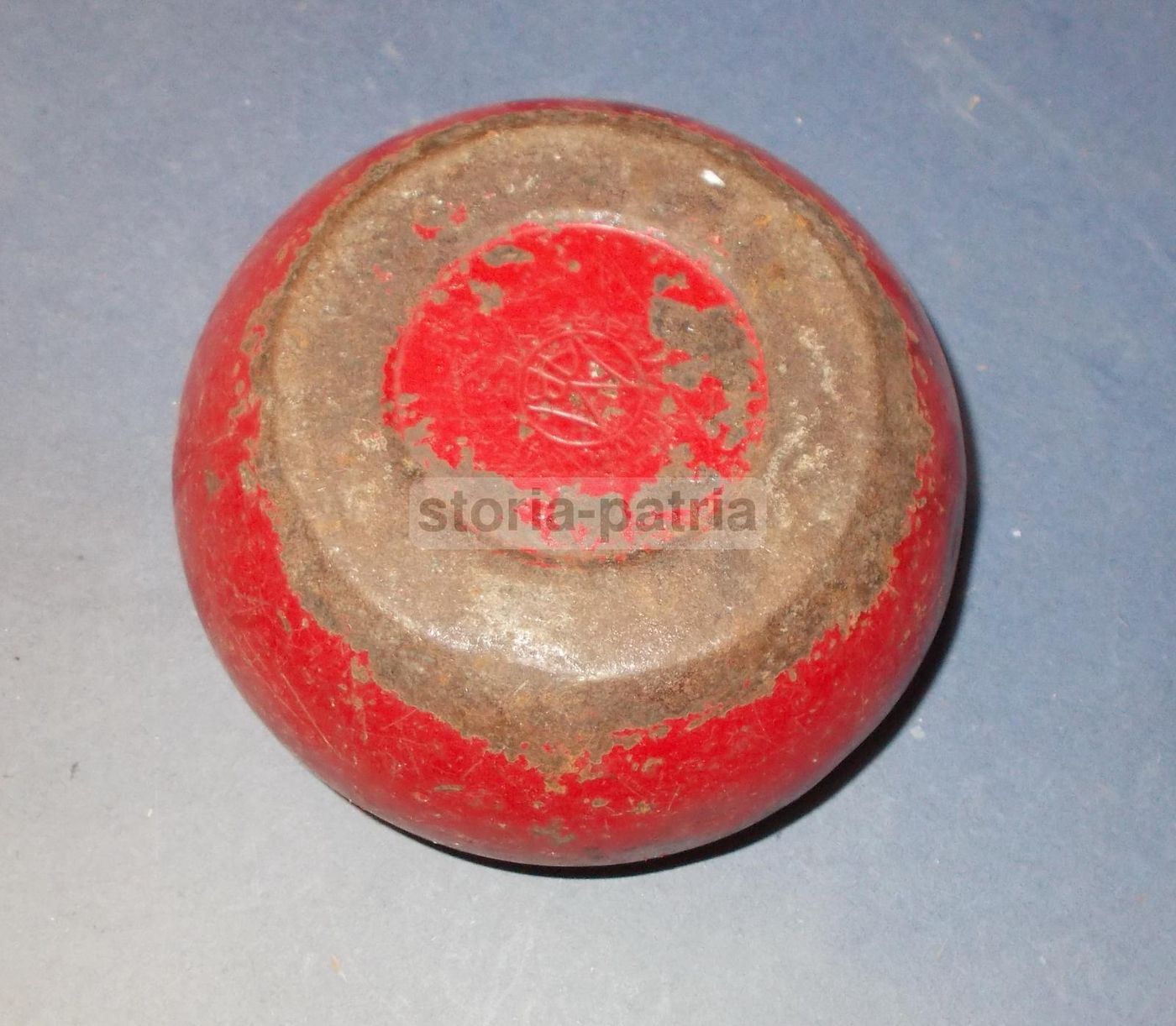 Soprammobile Pubblicitario Mivar Radio Televisione Rosso Vintage