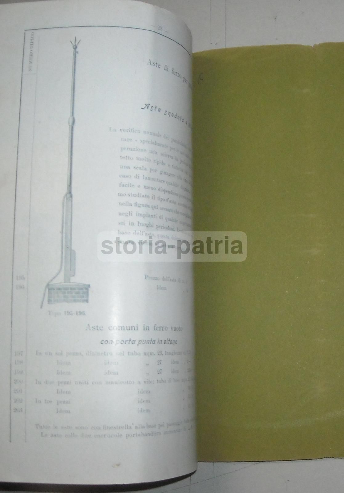 Catalogo Zeda Apparecchi Elettrici Milano 1907 Suonerie Telefoni