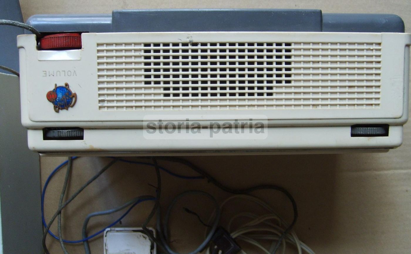 Registratore Geloso G.257 Vintage Anni '60 Con Microfono E Valigetta